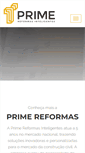 Mobile Screenshot of primereformas.com.br